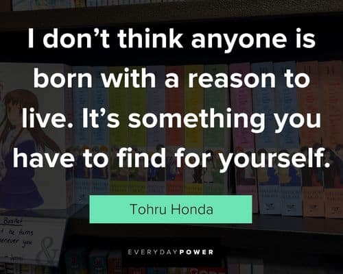 Meaningful Fruits Basket quotes