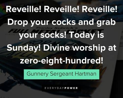 Amazing Full Metal Jacket quotes