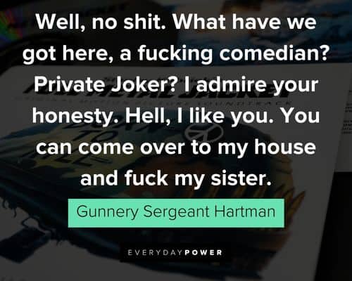Inspirational Full Metal Jacket quotes