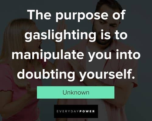 unique gaslighting quotes