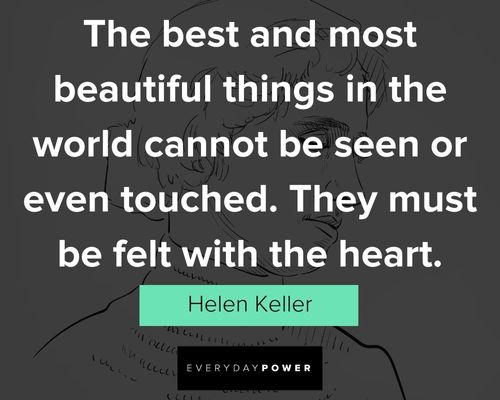 special helen keller quotes