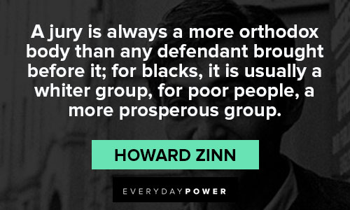 Inspirational Howard Zinn quotes