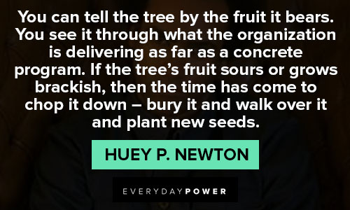 Huey P. Newton quotes about organization