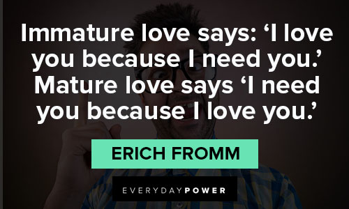 immature quotes about love and relationships