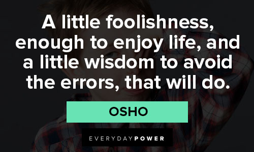 immature quotes about foolishness