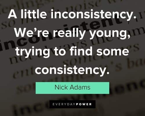motivational inconsistency quotes