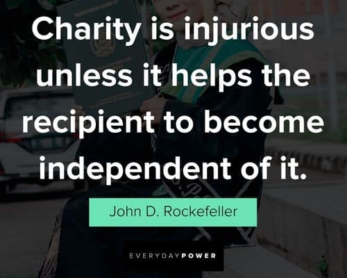John D. Rockefeller quotes on education