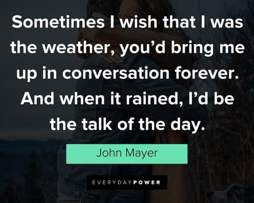 Cool John Mayer quotes