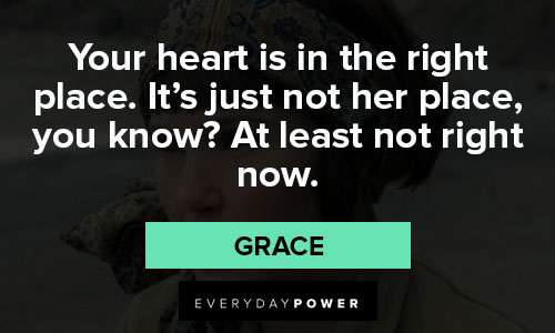 Jupiter’s Legacy quotes on your heart is in the right place