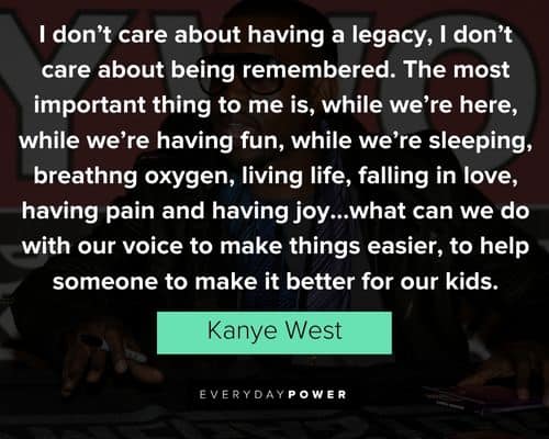Wise and inspirational kanye west quotes