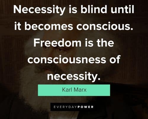 Positive Karl Marx quotes