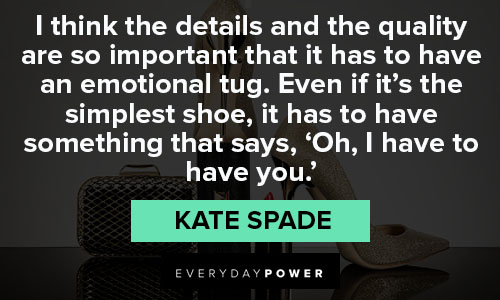 Kate Spade quotes on emotional