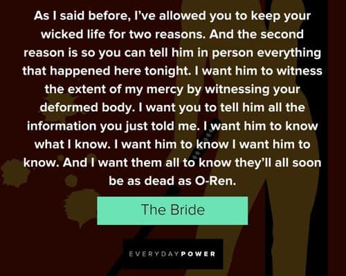 Wise Kill Bill quotes