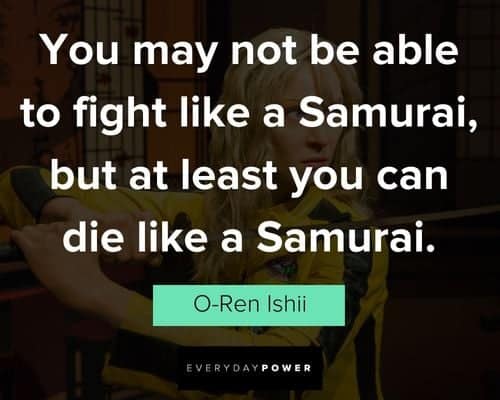 Top Kill Bill quotes
