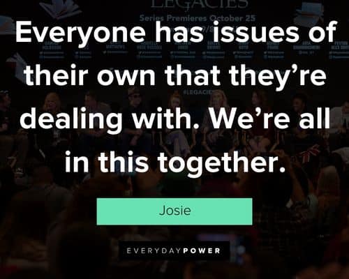 Legacies quotes from Josie