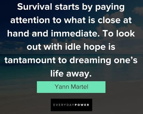 Life of Pi quotes to motivate