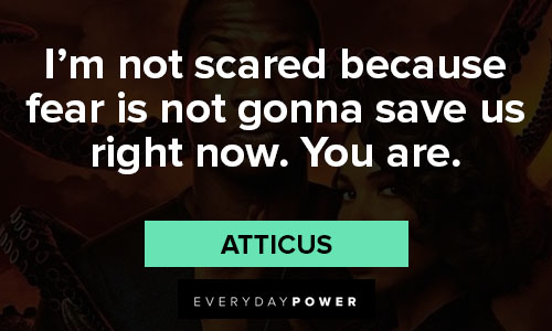 Lovecraft Country quotes from Atticus