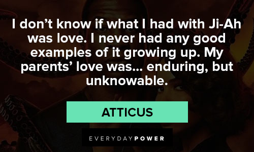 Lovecraft Country quotes for love