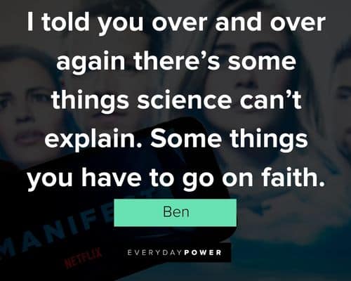 Manifest quotes by Ben