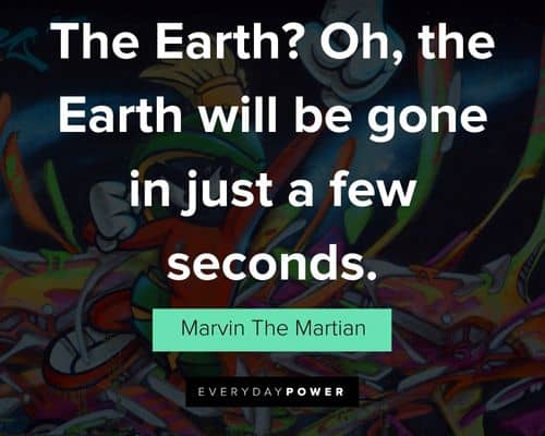Short Marvin The Martian quotes