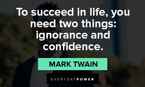 Motivational T-shirt quotes about ignorance and confidence