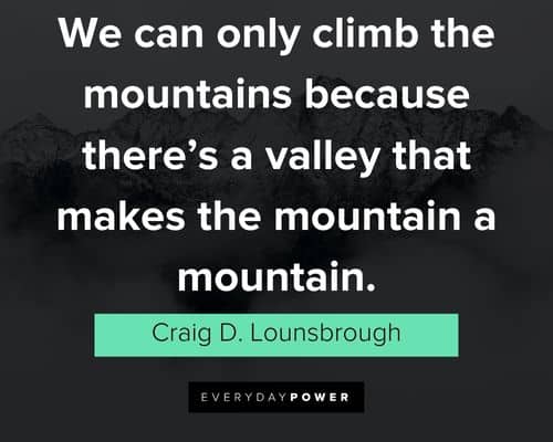 mountain quotes to helping others