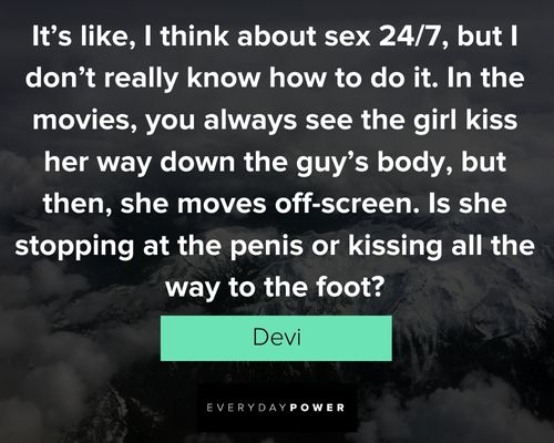 Meaningful Never Have I Ever quotes