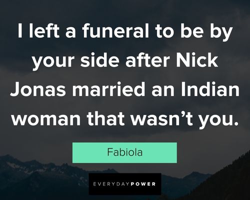 Never Have I Ever quotes from Fabiola