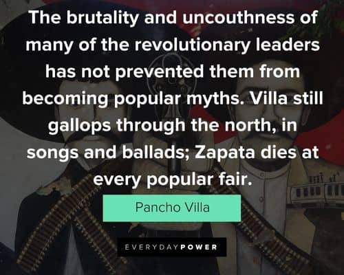 Cool Pancho Villa quotes