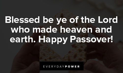 Passover quotes on happy passover