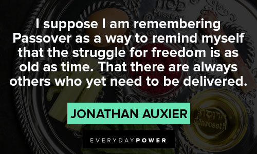 Passover quotes on freedom