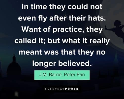 Peter Pan quotes and sayings