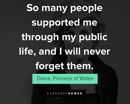 Random princess diana quotes