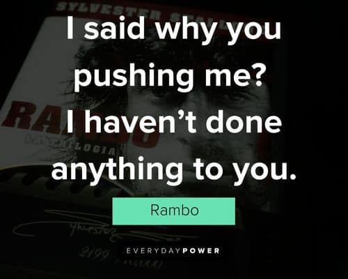 rambo quotes for Instagram