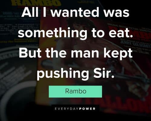 Best rambo quotes