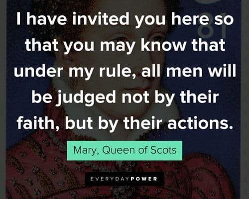Memorable Reign quotes