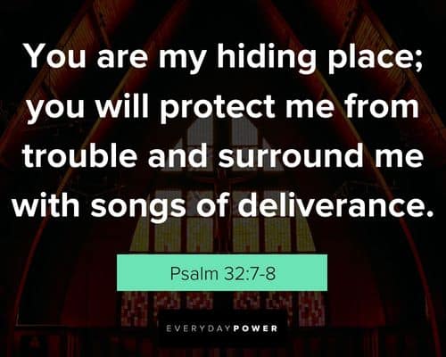 religious quotes about hiding place