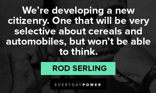 Rod Serling quotes about automobiles