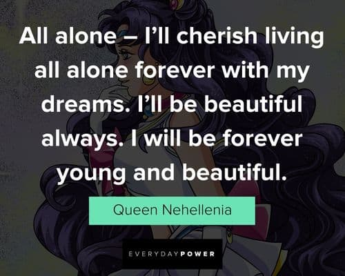 Sailor Moon quotes about young and beautiful