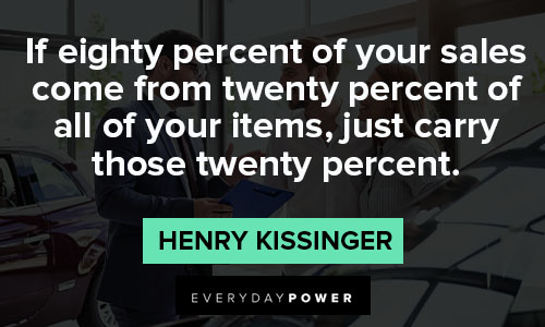 sales quotes about percent