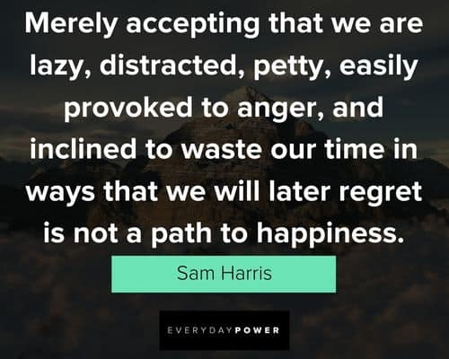 Positive Sam Harris quotes