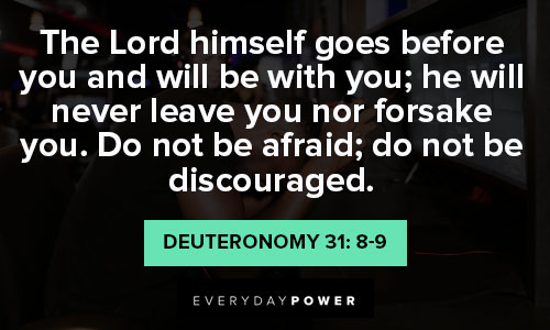 Inspirational scripture quotes