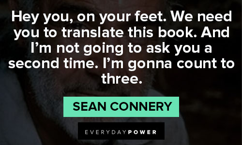 Sean Connery quotes to motivate you