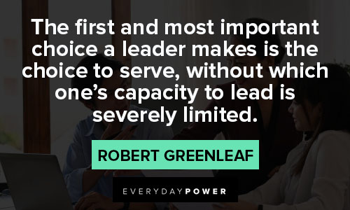 servant leadership quotes about capacity