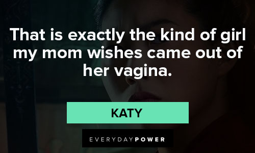 Shang-Chi and the Legend of the Ten Rings quotes on that is exactly the kind of girl my mom wishes came out of her vagina