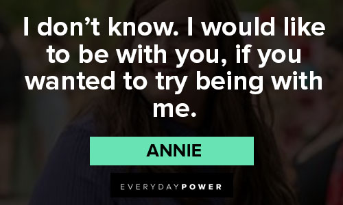 Shrill quotes from Annie