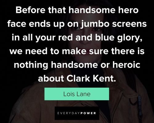 Smallville quotes from Lois Lane