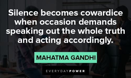 speak up quotes and saying
