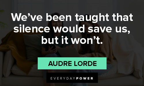 speak up quotes about silence