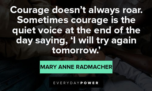 Stay Strong quotes about fear